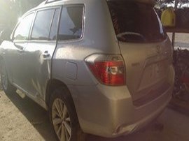 2008 TOYOTA HIGHLANDER SILVER HYBRID LIMITED 3.3L,AT,AWD.  Z24891